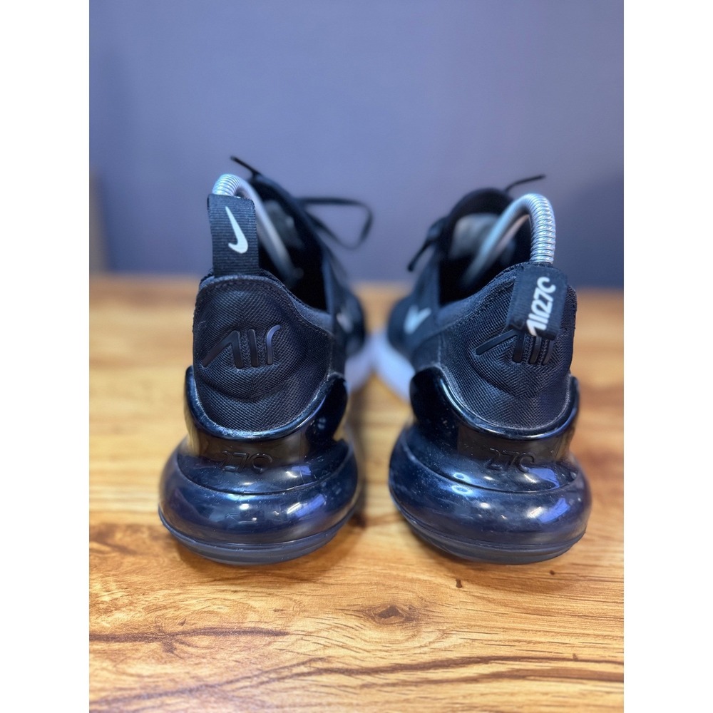 Nike Air Max 270 Women's Black White Sneakers AH6789-001 8.5 - Picture 4 of 7